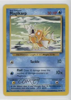 Magikarp 1999-2000 Printing Pokemon Base Set #35 1999 - Image 1