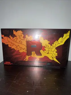 Pokemon TCG Team Rocket’s Moltres EX Ultra Premium Collection Factory Sealed UPC - Image 1