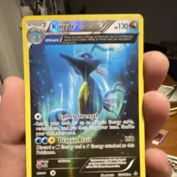 Pokemon Kingdra 108/160 XY Primal Clash Rare Holo Stage 2 130 HP 150 Attack - Image 3