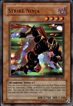 Strike Ninja - Ultra Rare IOC-007 - MP - YuGiOh - Image 1