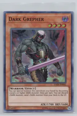 Dark Grepher Super Rare Dark Saviors DASA-EN042 NM - Image 1