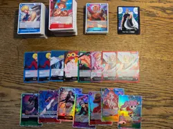 One Piece TCG OP-12 Legacy of the Master BULK LOT 39R / 8L / 7SR – No SEC - ENG - Image 1