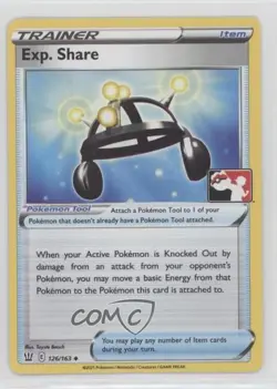 Exp Share Pokemon Sword & Shield Battle Styles Pokemon League Promo #126 - Image 1