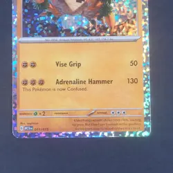Pokemon TCG - Klawf 11/15 - NM - McDonald's Collection - 2023 Promo - Holo - Image 4