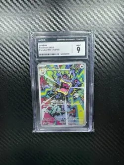 Pokemon TCG Loudred Paradox Rift 212/182 Holo Illustration Rare CGC 9 - Image 1