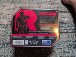 Pokemon Team Rocket Tin (Mewtwo) Product In Hand - Image 3