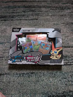 Pokemon Black Bolt & White Flare Victini Illustration Collection Box - Image 1