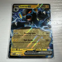 Pokemon Luxray ex Jumbo Cards Promo Holo Stage 2 310 HP 068/167 EX Card - Image 1