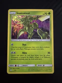 INSECATEUR HOLO - POKEMON 7/40 PROMO MAC DONALD MCDO 2019 FR - Image 1