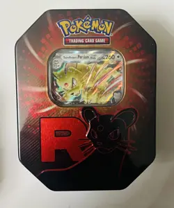 Pokemon TCG: Team Rocket Tin Persian Ex | FAST SHIPPING ✅ - Image 1