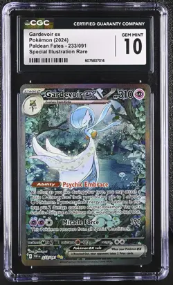 Gardevoir EX 233/091 Special Illustration Rare Pokemon CGC 10 Gem Mint *014 - Image 1