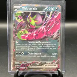 Okidogi Ex 36/64 Pokemon TCG S&V Shrouded Fable Double Rare Holo NM - Image 1