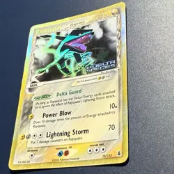 Rayquaza 13/113 EX Delta Species Pokemon Reverse Holo HP STAMPED (READ DESC) - Image 2