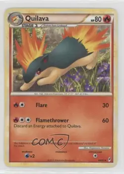 Quilava Pokemon HeartGold & SoulSilver Call of Legends #49 - Image 1