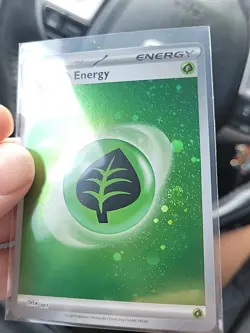 🍃 Grass Energy 001 Basic 1 SWIRL Scarlet & Violet 151 EN Pokemon - Image 1
