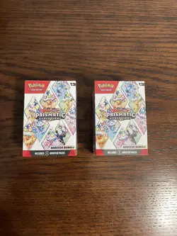 Pokemon Prismatic Evolutions Booster Bundle Sealed Set of 2 - Image 1