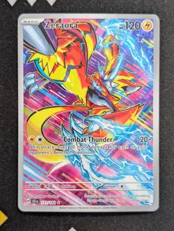 Zeraora - 151/142 SV07: Stellar Crown Pokemon NM Holo - Image 1