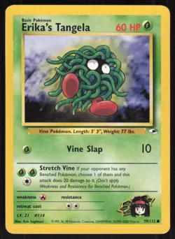 Pokemon TCG Gym Heroes #079/132 Erika's Tangela NM - Image 1