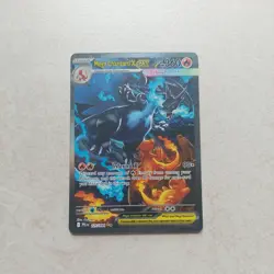 Pokemon TCG Phantasmal Flames Mega Charizard X ex 125/094 SIR - Image 1