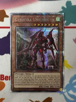 YUGIOH x1 RA05-EN025 KASHTIRA UNICORN - STARLIGHT RARE 1st EDITION - Image 1