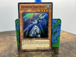 Yugioh- 1X Elemental Hero Ocean - Super - Limited - CT07-EN018 - Image 2