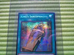Yugioh King's Sarcophagus MP24-EN125 Secret Rare 1st Edition Konami - Image 3