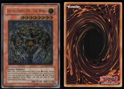Arcana Force XXI - The World LODT-EN016 Ultimate Rare TWED ENHANCED YU-GI-OH - Image 3