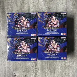 One Piece TCG OP-14 The Azure Sea's Seven Booster Box (New & Sealed) Fast Ship - Image 1