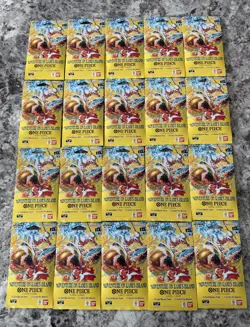 One Piece OP15 - Adventure on Kami's Island Sleeved Booster Packs - Lot Of 20 - Image 1