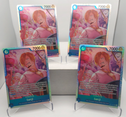 Sanji Playset - OP11-051 x4 - A Fist of Divine Speed - One Piece TCG - English - Image 1