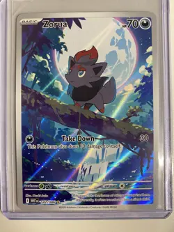 Zorua 142/086 - Pokemon White Flare Illustration rare Card NM - Image 3