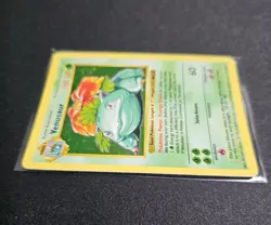Venusaur Base Set Shadowless 15/102 Holo Foil Holographic Rare Pokemon Card - Image 3