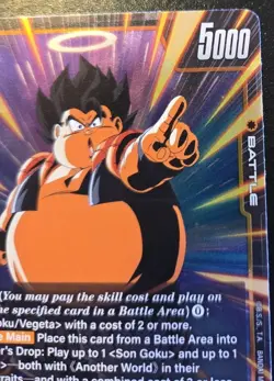Veku FB09-091 Foil Super Rare Dual Evolution Dragon Ball Super Card Game - Image 3