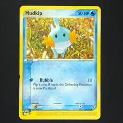 Mudkip 59/109 - Ruby and Sapphire - Pokemon Card - Image 1