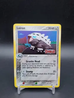 Lairon 32/108 Power Keepers Reverse Holo LP Pokemon Card - Image 1