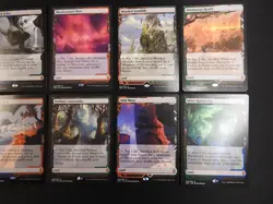 10 Card Fetch Land Set NM [Zendikar Rising Expeditions] Mtg Magic Free Tracking! - Image 3