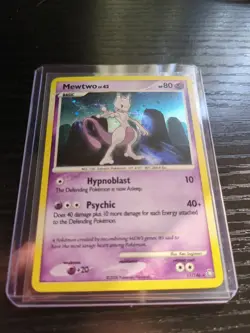 Pokemon TCG Mewtwo Legends Awakened Holo Card 11/146 2008 Edition NM SWIRL - Image 1