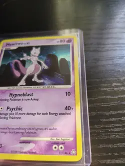 Pokemon TCG Mewtwo Legends Awakened Holo Card 11/146 2008 Edition NM SWIRL - Image 2