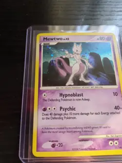 Pokemon TCG Mewtwo Legends Awakened Holo Card 11/146 2008 Edition NM SWIRL - Image 3