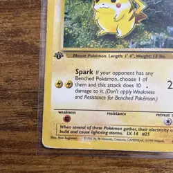 Pokemon Pikachu TCG Jungle Card 60/64 1st Edition Common (SEE PHOTOS) - Image 4