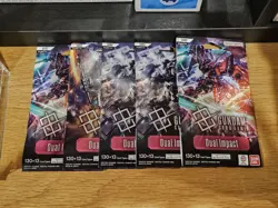 Gundam Card Game GD02 Dual Impact x10 Sleeved English Booster Packs New Sealed - Image 2