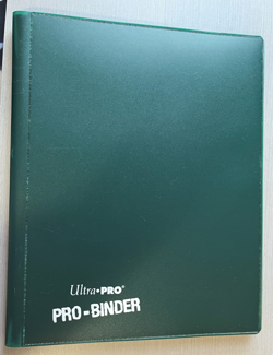 Magic the Gathering Ultra Pro 9 Pocket Binder GREEN * 360 Side Loading Pockets - Image 1