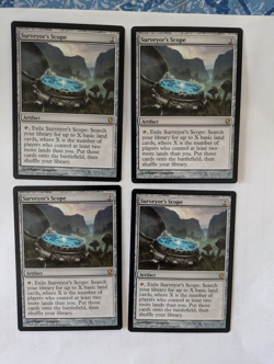 4 Surveyor's Scope Commander MTG NM Free shipping with tracking - Image 1
