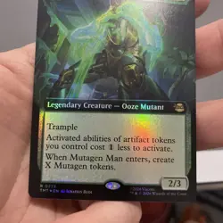 Mutagen Man, Living Ooze MTG (EXTENDED ART FOIL) TMNT NM! +Bonus FREE SHIPPING! - Image 4