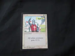 MTG Crusade Beta Regular Rare - Image 1