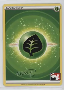 Grass Energy Pokemon Sword & Shield Brilliant Stars Pokemon League Promo - Image 1