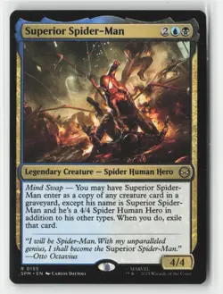 Superior Spider-Man 155 Rare Marvel's Spider-Man Magic: The Gathering Near Mint - Image 1