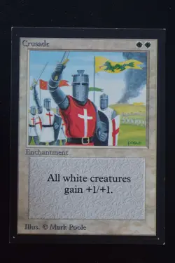 Magic The Gathering MTG CRUSADES Collectors' Edition LP Lightly Played - Image 1