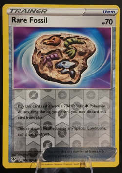 Rare Fossil 167/189 Uncommon (Reverse Holo) - Pokemon TCG - Darkness Ablaze (LP) - Image 1