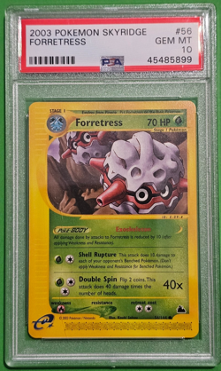 Pokemon TCG - Forretress Skyridge 56/144 PSA 10 - Image 1